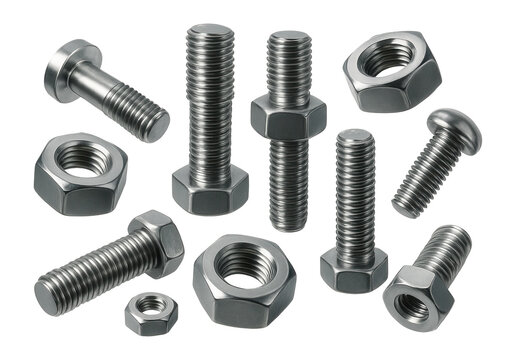 Standardized Industrial Nut and Bolt Sets